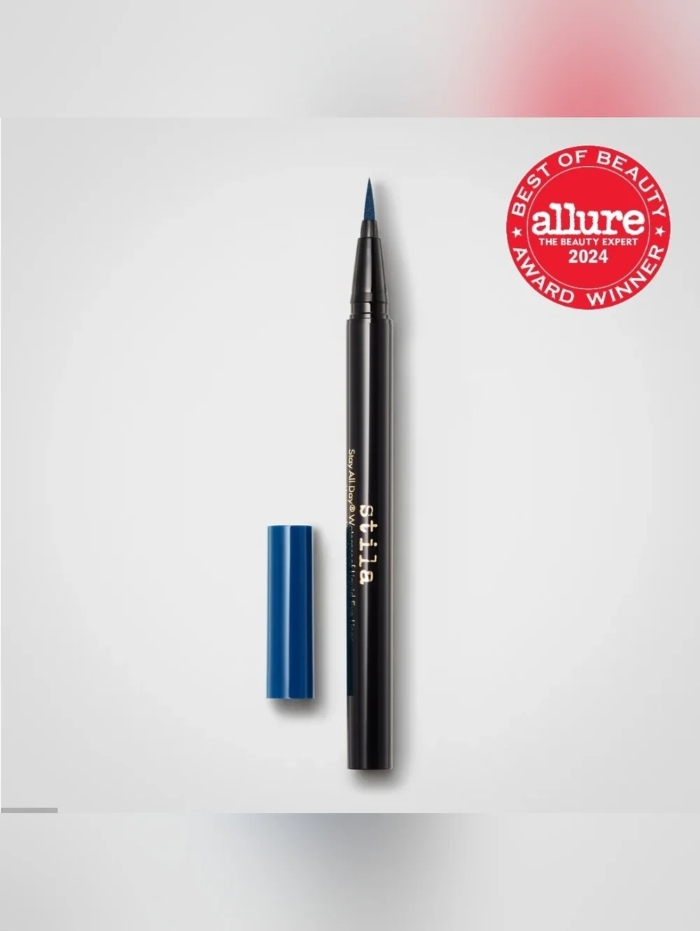 Marine Stila All Day Waterproof Liquid Eyeliner Full Size Brand New In Box